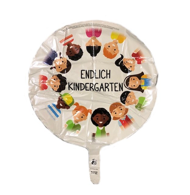 Endlich Kindergarten Ballon