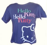 Hello Kitty-T-Shirt LAYER BLUE
