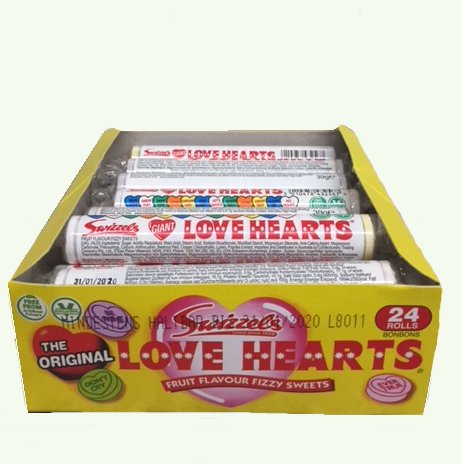 Love Hearts, Brause-Bonbon, 40g