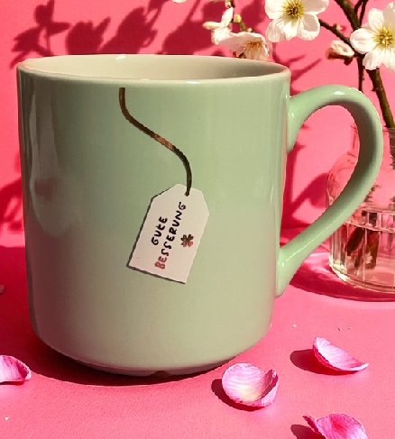 Kaffeebecher / Tasse Gute Besserung