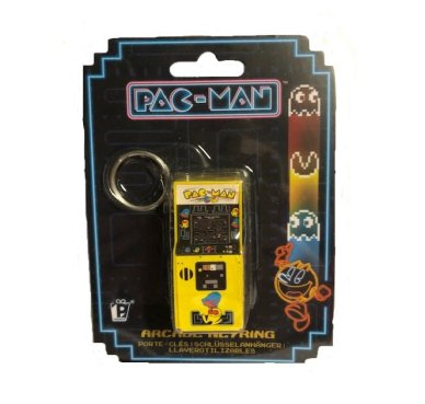 PAC-MAN Schlüsselanhänger Mini Spielautomat
