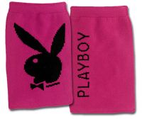 Playboy Handysocke, pink/schwarz