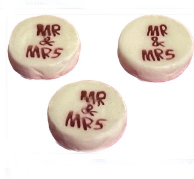 Hochzeitbonbons - Mr. und Mrs.