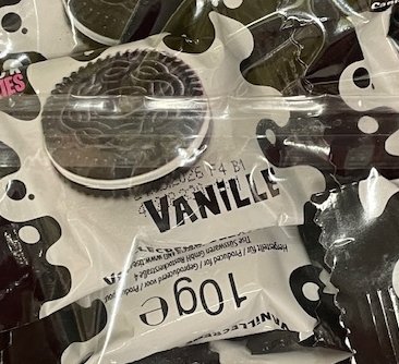 Capico Black Cookies Vanille, 50 Stck