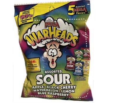 Warheads Extreme Sour, 56g